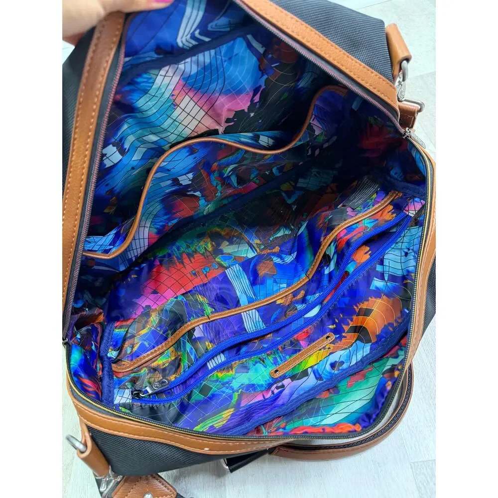 Robert Graham Black Jetsetter Travel Bag
